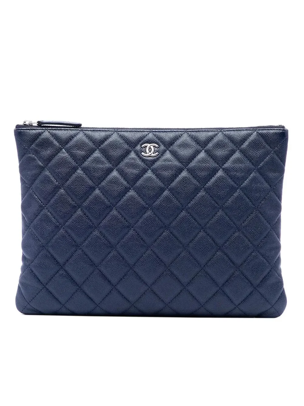 Chanel Medium Quilted Caviar O Case #300373C10B